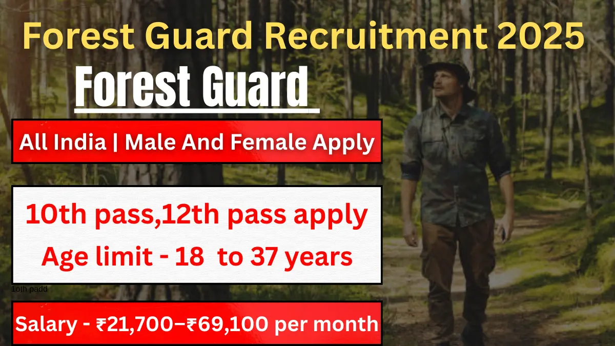 Forest Guard Recruitment 2025